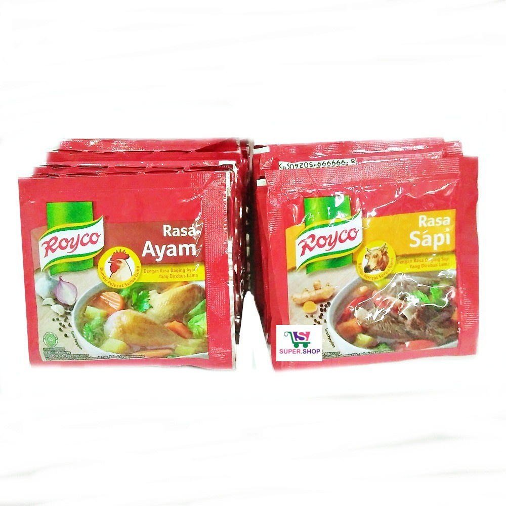 

Royco sapi/ayam sacet 10g 12s
