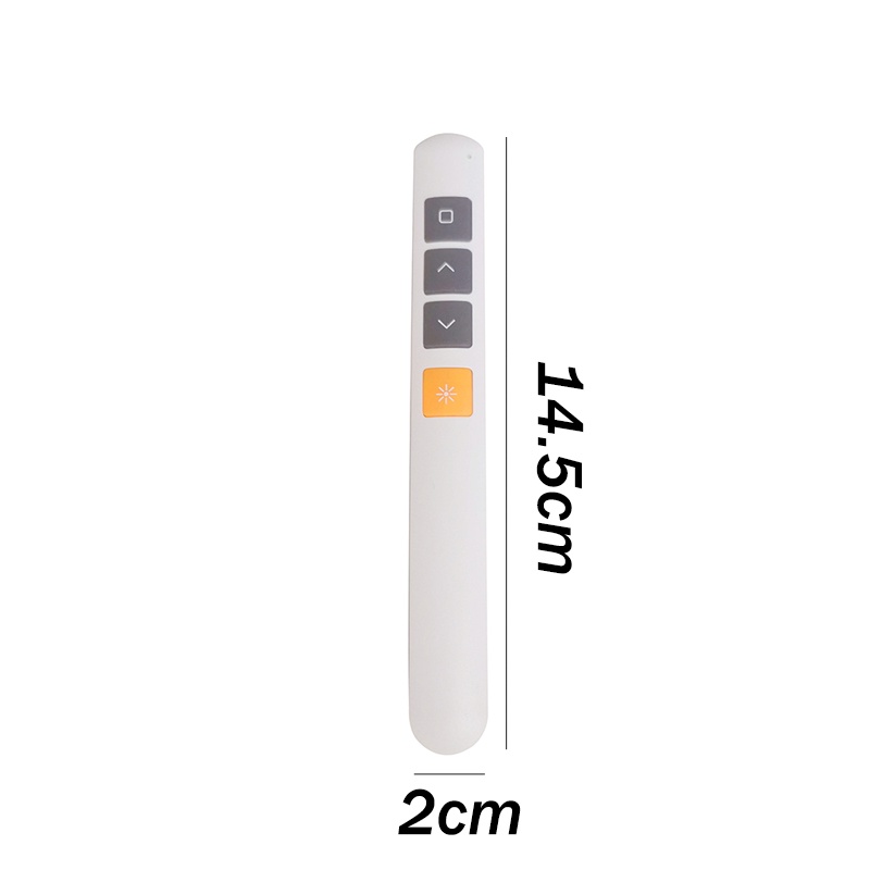 Laser Pointer Wireless Pointer 50m Pointer Presentasi Wireless Laser Pointer Presenter Wireless Pointer