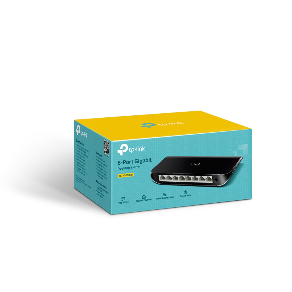 TP-Link TL-SG1008D 8 Port Gigabit Desktop Switch SG1008D TP Link