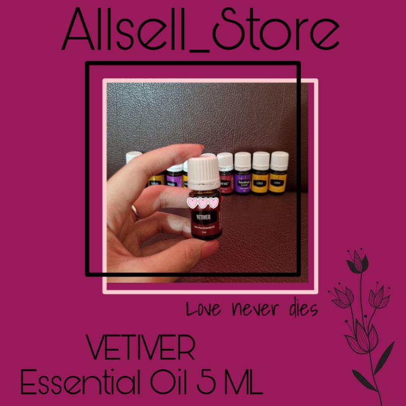 Vetiver Essential oil 5 ML Original / segel