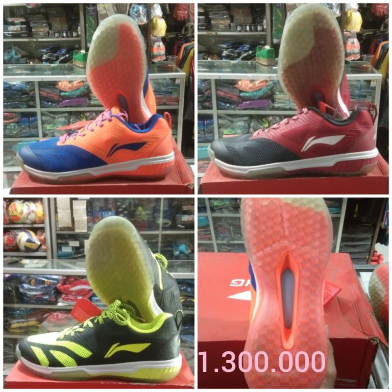 Discount Sepatu Badminton Lining Dual Cloud 3 Oryginal