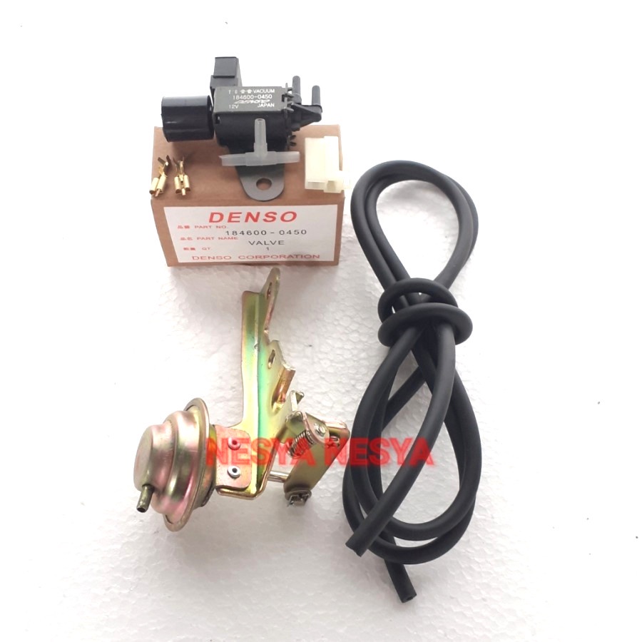 Vacuum Vaccum Vacum Vakum Idle Up + Selenoid + Selang Vakum AC Mobil untuk Toyota Kijang Kapsul SSX 