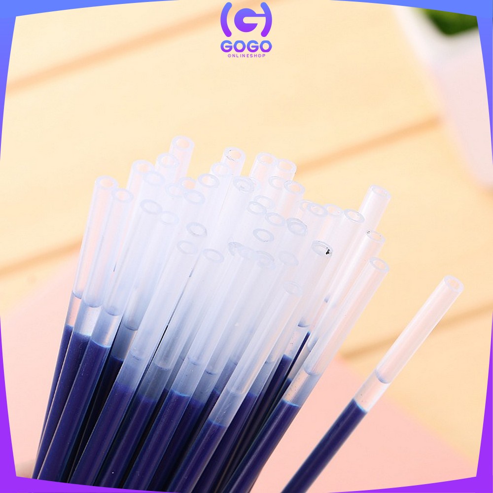 GOGO-A6 REFILL TINTA GEL ISI ULANG TINTA PULPEN PENA GEL REFILL 0.5MM