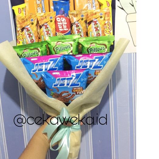 

11.11✔️Bouquet Snack / Bucket Jajanan / Buket Ciki termurah|RA1