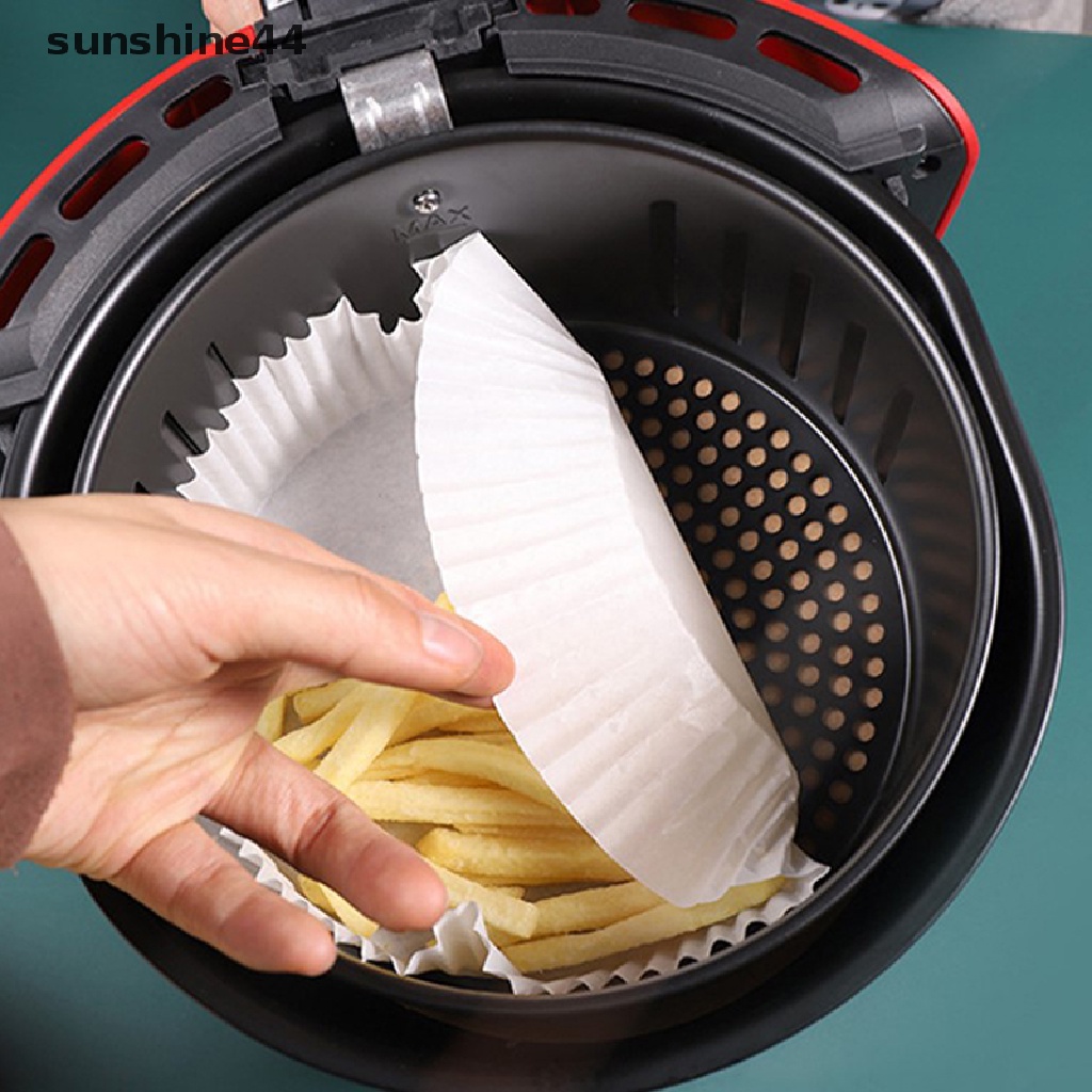 Sunshine Kertas Alas Air Fryer Anti Lengket Sekali Pakai