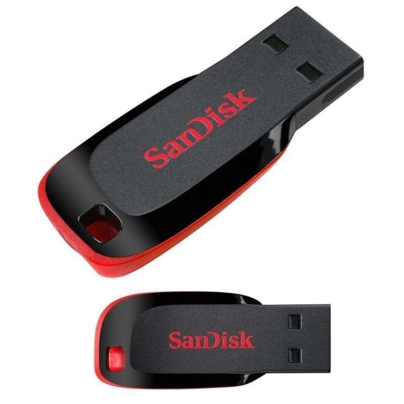 Flashdisk Sandisk Cruzer Blade 128GB USB 2.0 CZ50 - ORIGINAL