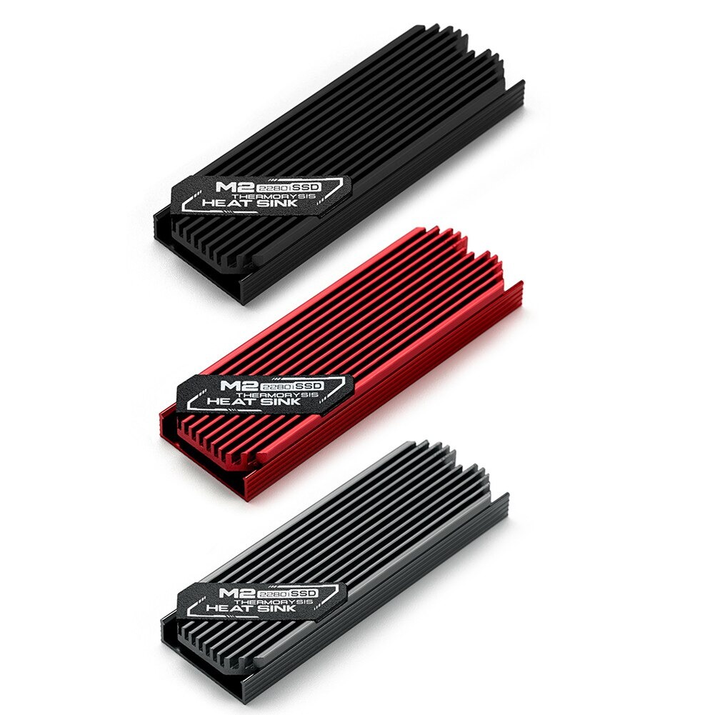 Ultra-thin M2 SSD Heatsink Cooler Heat Radiator for M.2 Solid State Disk 2280 PCIe NVMe Cooling Thermal Pads