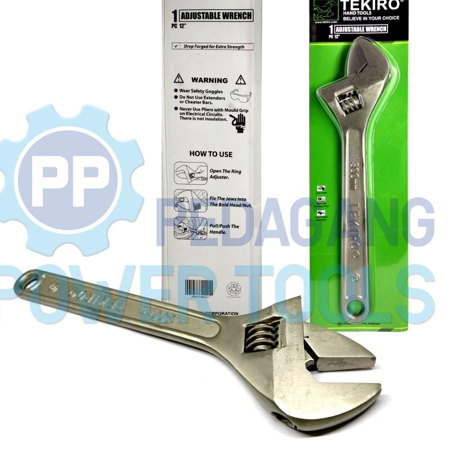 Siap Kirim--TEKIRO KUNCI INGGRIS 12 INCHI WR-AD0283