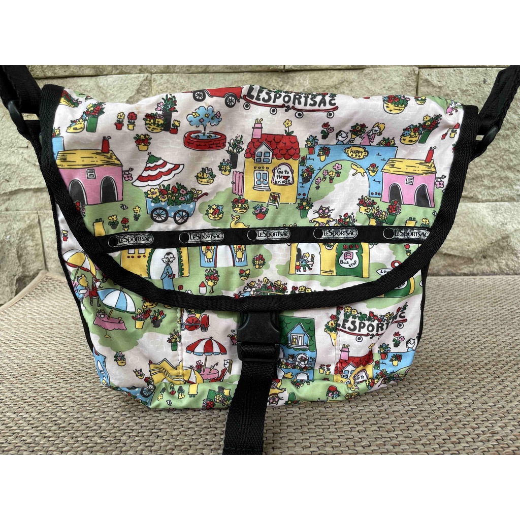 Tas Preloved/Bekas/Pernah Diapakai Lesportsac Asli (BISA NEGO HARGA) | Tas Nylon, Tas Tahan Air