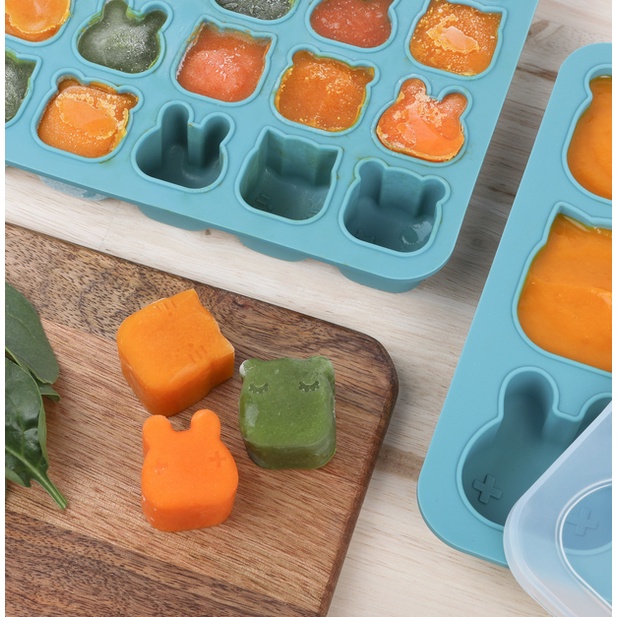 We Might Be Tiny SIlicone Freeze &amp; Bake Mini Poddies - Cetakan Kue Pudding Reusable Silicone Karakter Lucu