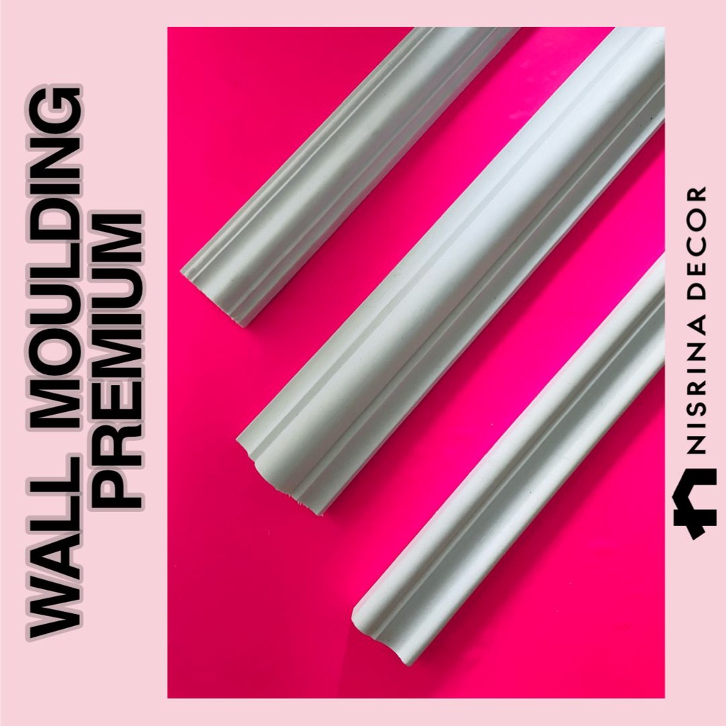 Jual WALL MOULDING PREMIUM Nisrina Decor (2.4 METER) WAINSCOTING
