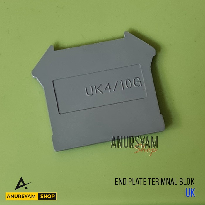 Jual End Plate Terminal Block Din Rail EWIG DUK4/10 Cover Terminal
