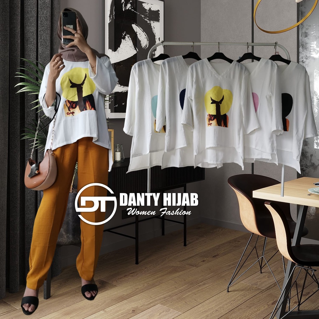 Set Oversize Crinkle Airflow Sablon / One Set Crinkle Kombinasi / Setelan Wanita Dewasa 2022