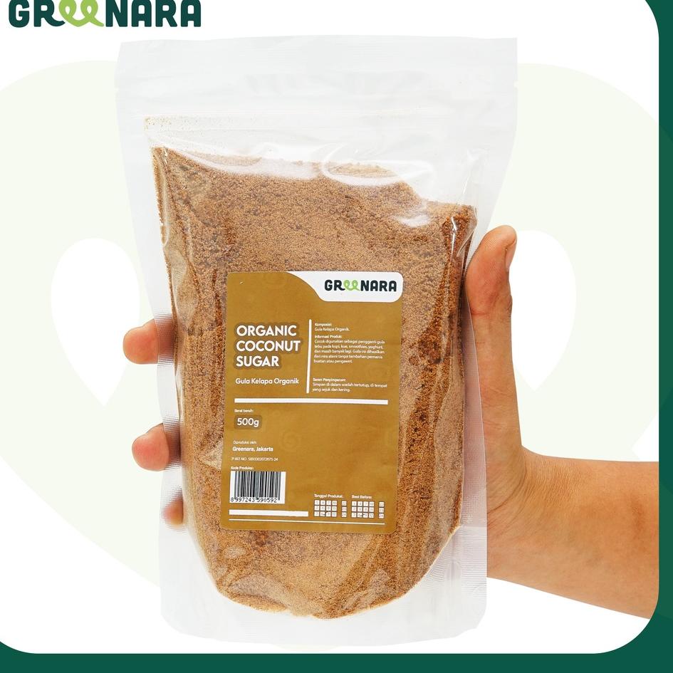 

Code6c6Bq--Greenara Organic Coconut Sugar 500gr / Gula Kelapa