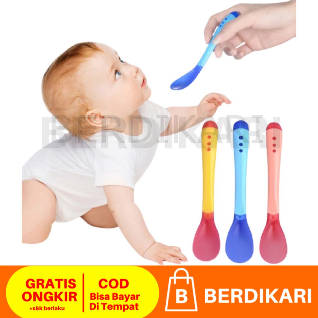 Sendok Makan Bayi SIlikon