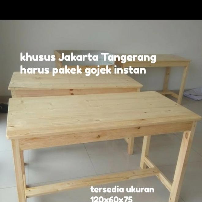 Meja Makan Minimalis Meja Restoran Meja Cafe Warkop Dll