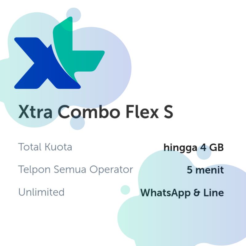 Paket Data Internet XL Xtra Combo Flex S [Inject / Isi Ulang]