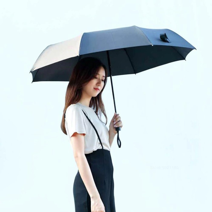 Mijia Automatic Umbrella Windproof Anti UV - Mi Payung Lipat Otomatis