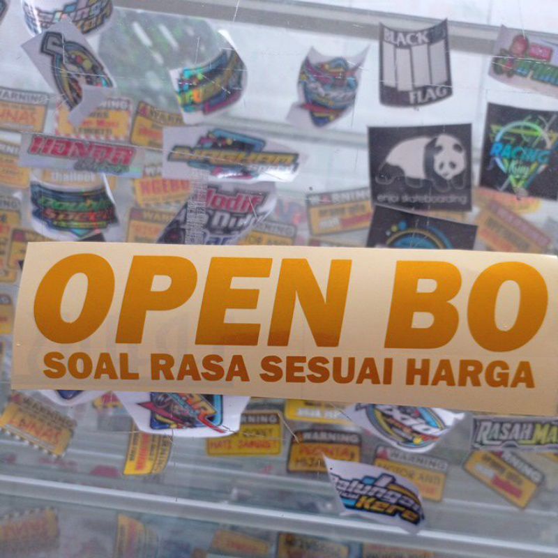 STIKER CUTTING BISA REQ TULISAN