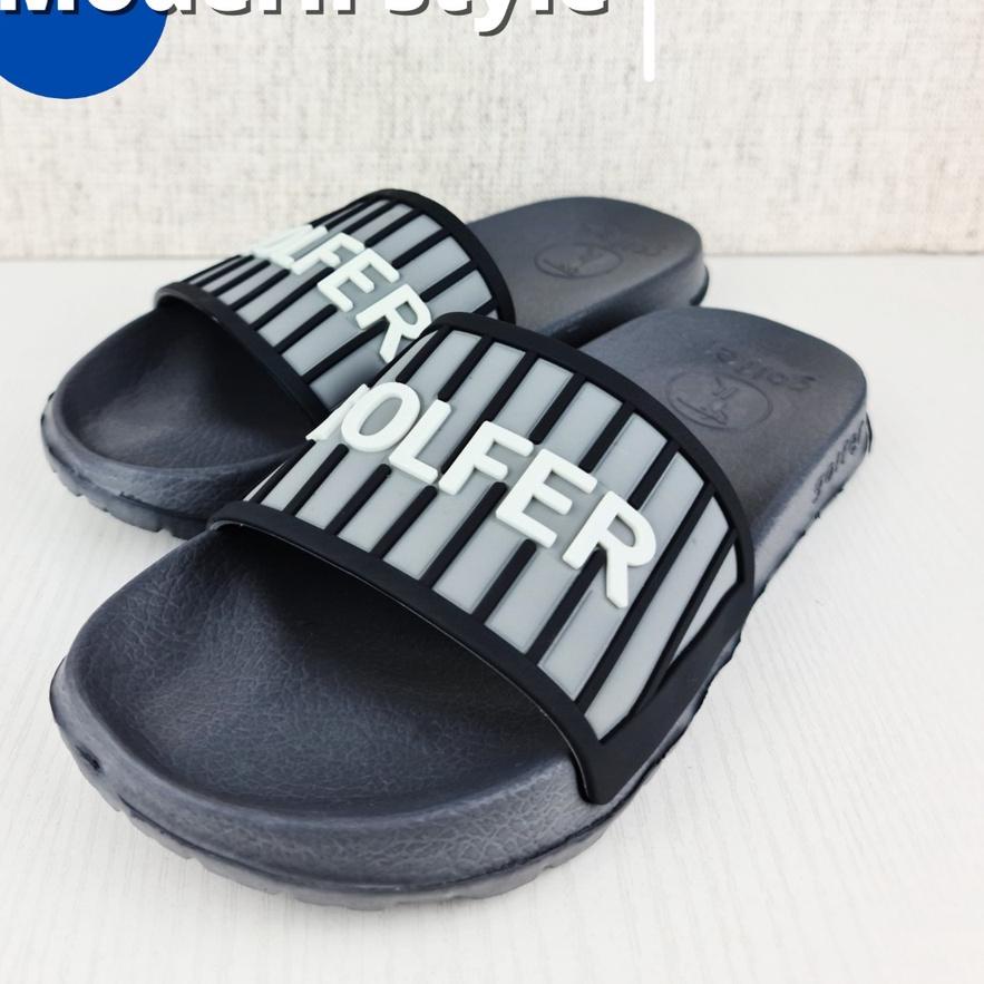 *TERMURAH* Sandal Selop Pria/ Sendal Karet Casual / Sandal Karet Pria Golfer Extra Ringan - Anti Air