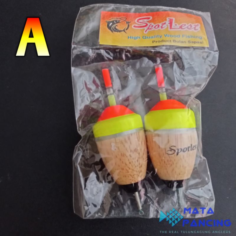 2pcs pelampung Kambangan Kimpul Pancing galatama baronang