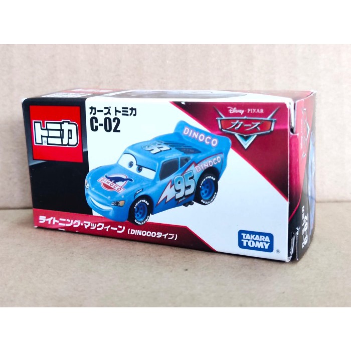 Tomica Disney Cars C02 Lightning Mcqueen Dinoco