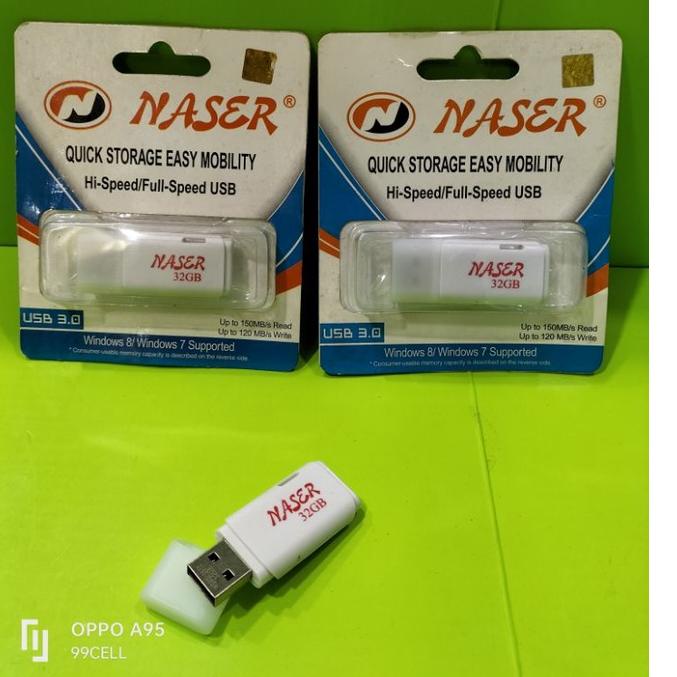 10.10 STOK READY Flashdisk 32GB Naser Flashdisk Naser 32GB buruan