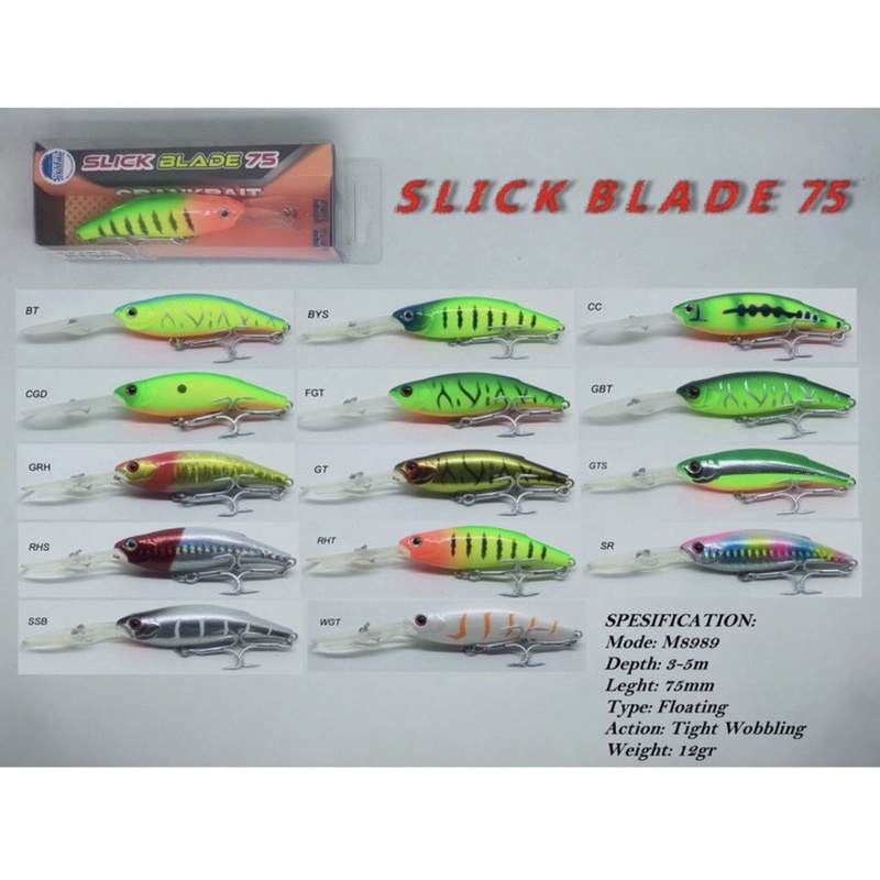 lure sotelo slick blade