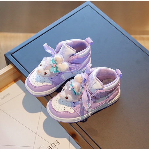 [Tokobig] Akiho Sneaker Sepatu Anak Perempuan Import Kids Ukuran 27-37 Usia 3-9 Tahun