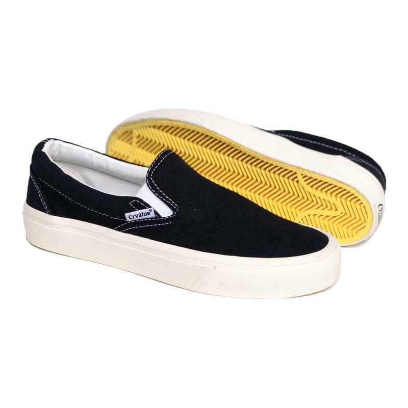 Sepatu Slip On CorvalueFootwear Baltimor Bw Og