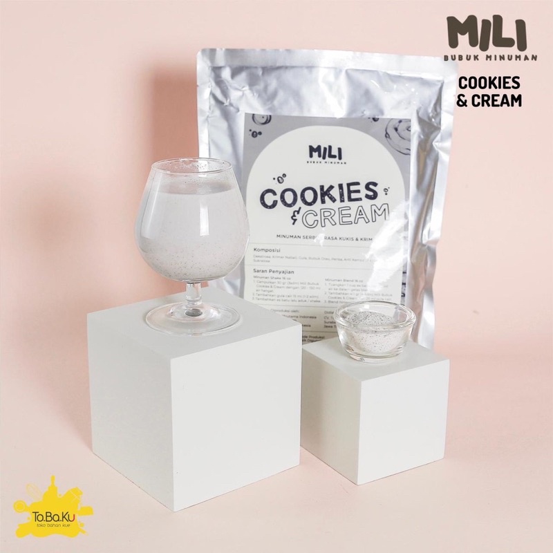 

Cookies And Cream Mili bubuk minuman