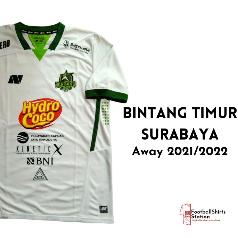 Jersey BTS Bintang Timur Surabaya Away 2021/2022 Size XXL Original Noij