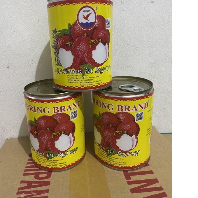 

10.10 STOK READY Herring leci lychee murah