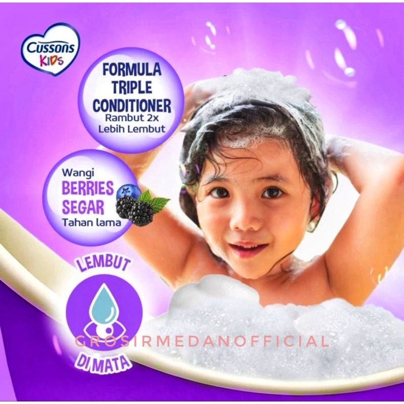 CUSSONS KIDS SHAMPOO 100 DAN 200 ML - SAMPO ANAK HARUM WANGI MENYEHATKAN RAMBUT - RAMBUT HARUM LEMBUT INDAH BERKILAU MUDAH DIATUR