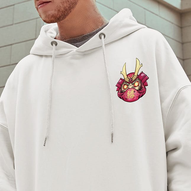 Sweater Hoodie LUCKY CHARM Jumper Pria Wanita Bahan Fleece Tebal Ukuran S M L XL XXL XXXL