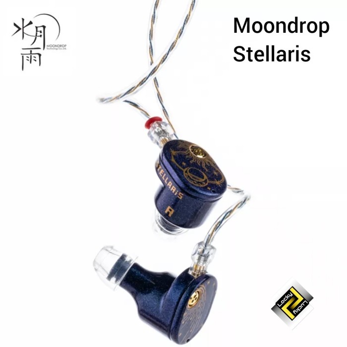 Moondrop Stellaris Planar Magnetic Driver 14.5mm IEM Earphone HiFi Hi-Res Sound Quality In-Ear Monit