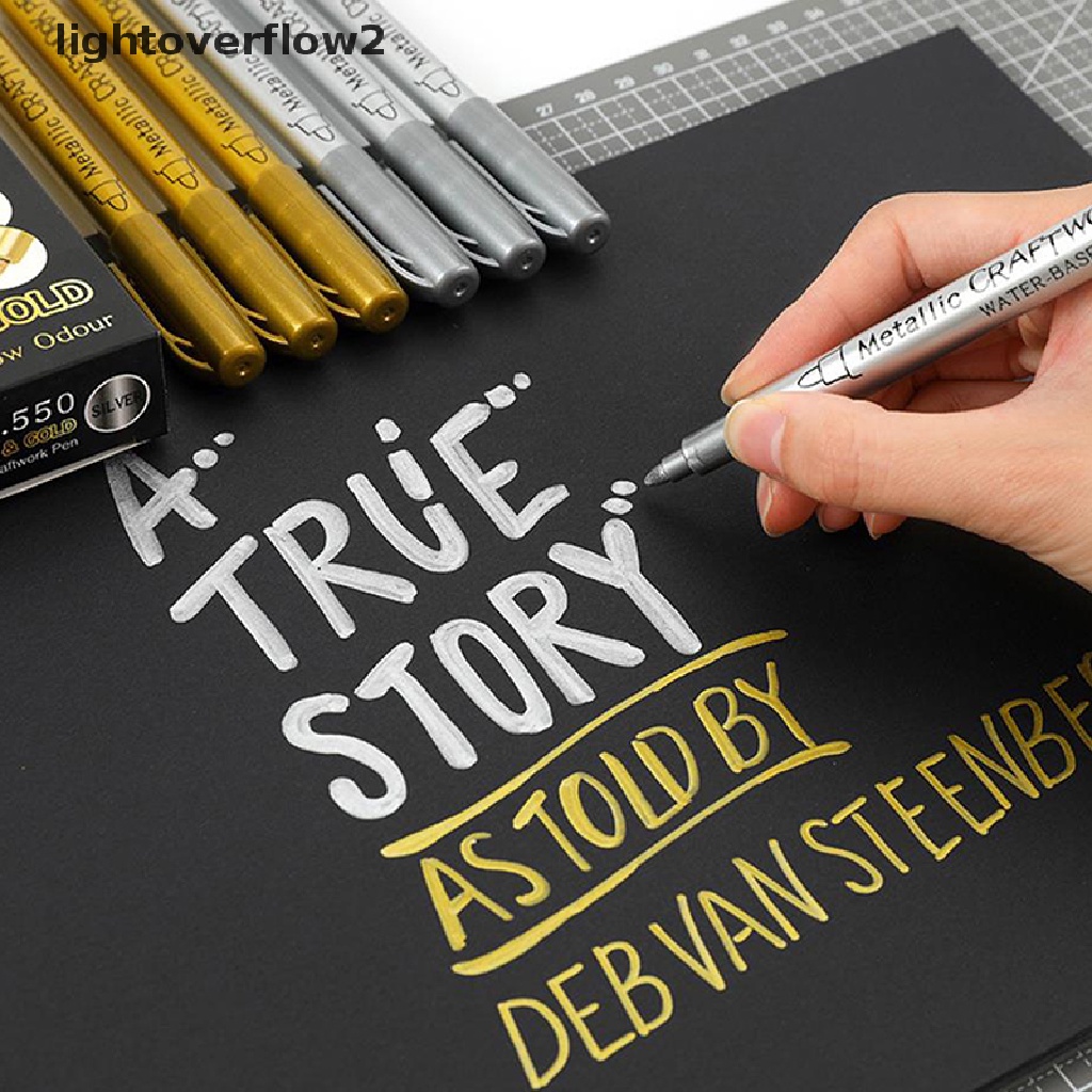 (lightoverflow2) Spidol Permanen DIY Tidak Beracun