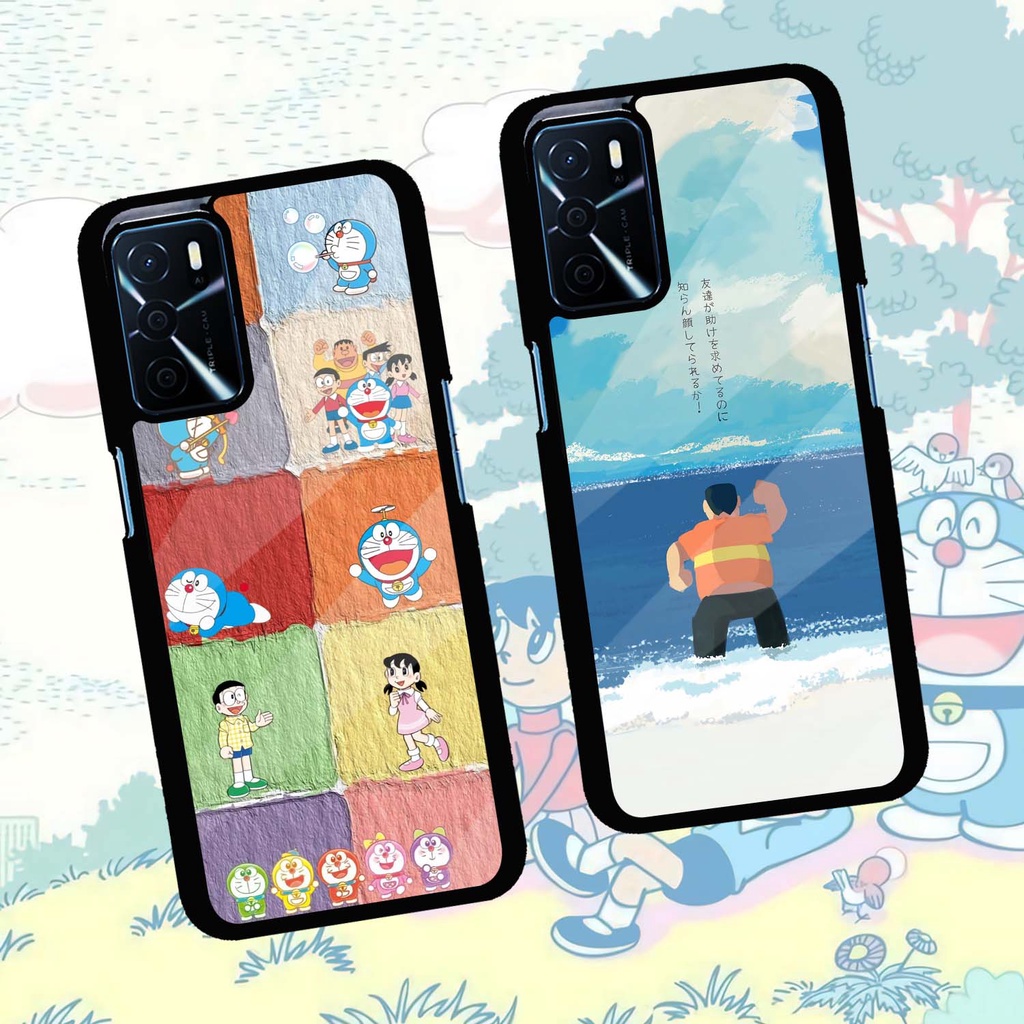 Case Kilau Oppo | A16 | A16S | Casing Hp Glossy | Motif Dora New