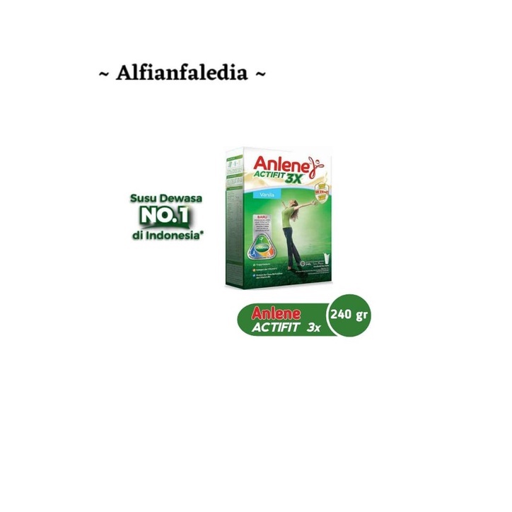 

Anlene Active 3 x Susu Bubuk Vanila 3x240 gr/alfianfaledia