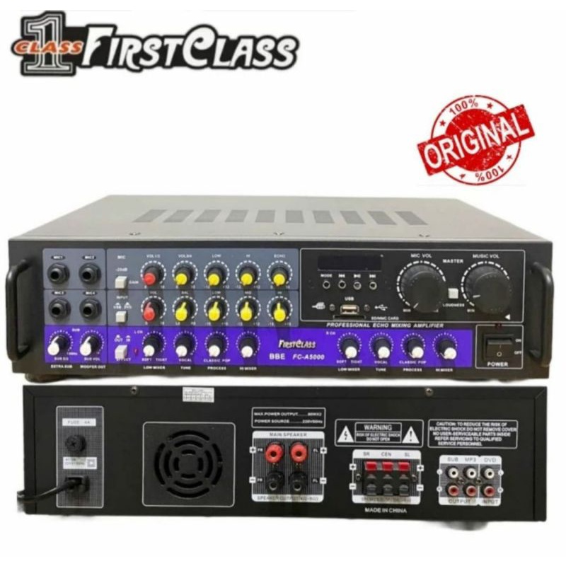 Amplifier FIRSTCLASS FC A5000