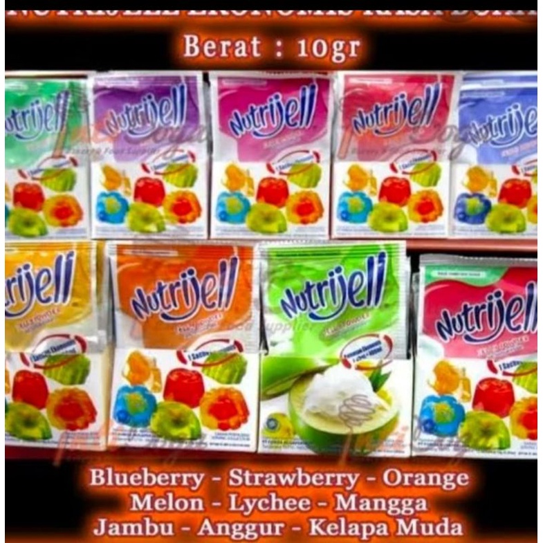 nutrijel ekonomis 10 gr aneka rasa 1 pcs