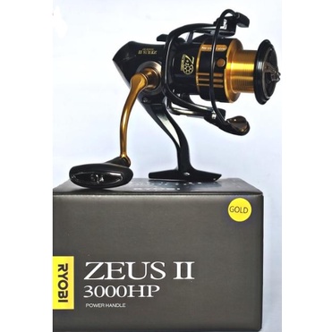 Reel ryobi zeus II gold series 2000 3000 HP