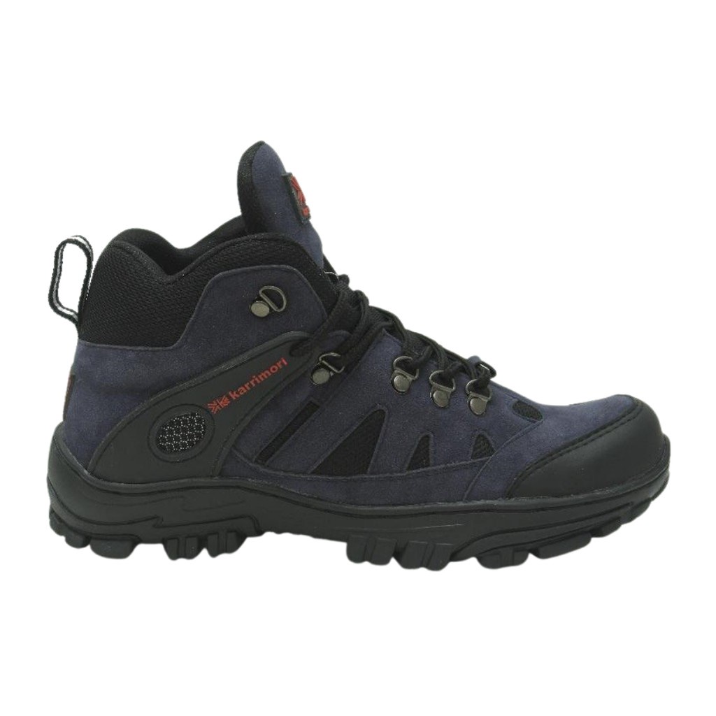 BOOTS SAFETY Sepatu Pria Karrimore Ujung Besi Tracking Hiking Outdoor Bikers Boots