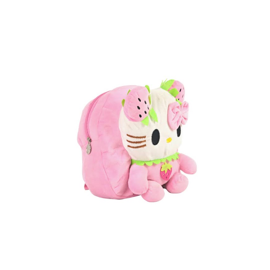 Skoola Tas Boneka Anak Perempuan PAUD TK Ransel Bulu Hello Kitty Unicorn Cat Princes - Dolly