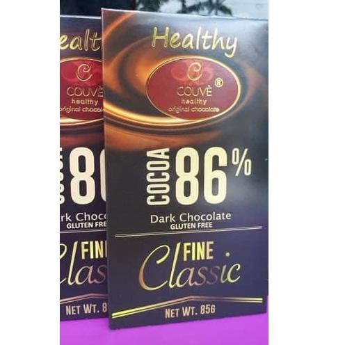 

Import ✨Terbaik✨ Couve Healthy Chocolate gluten free 86% fine classic grosir