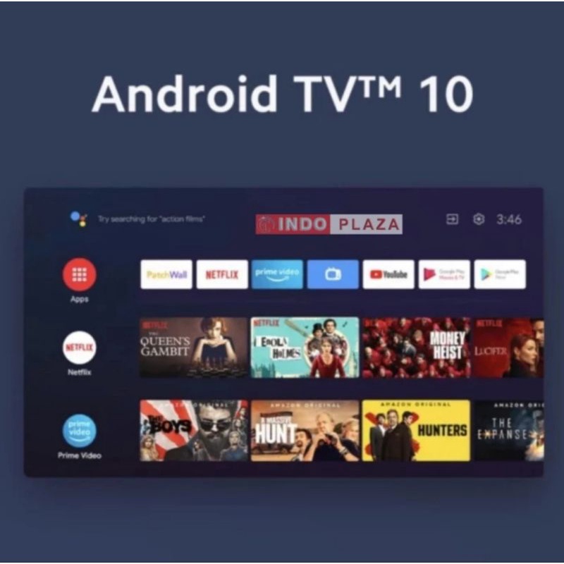 TV XIAOMI A2 55 4K UHD DIGITAL SMART ANDROID 10 ( Khusus Medan )