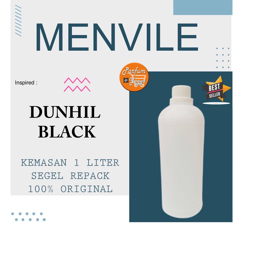 BIBIT PARFUM MURNI MENVILE DUNHIL BLACK 1 KG | REPACK
