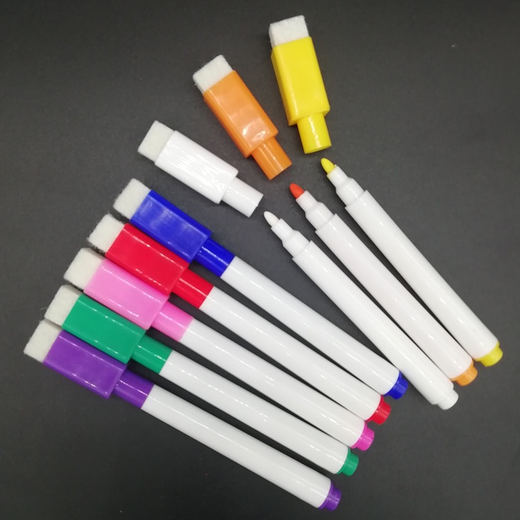 

Spidol Mini Magnet Papan Tulis White Board Dengan Penghapus / Sepidol Warna Warni Wipe And Clean Kecil stockami A27