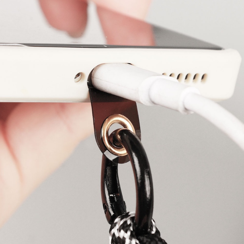 Tali Lanyard Handphone Universal Dengan Ring Metal Adjustable