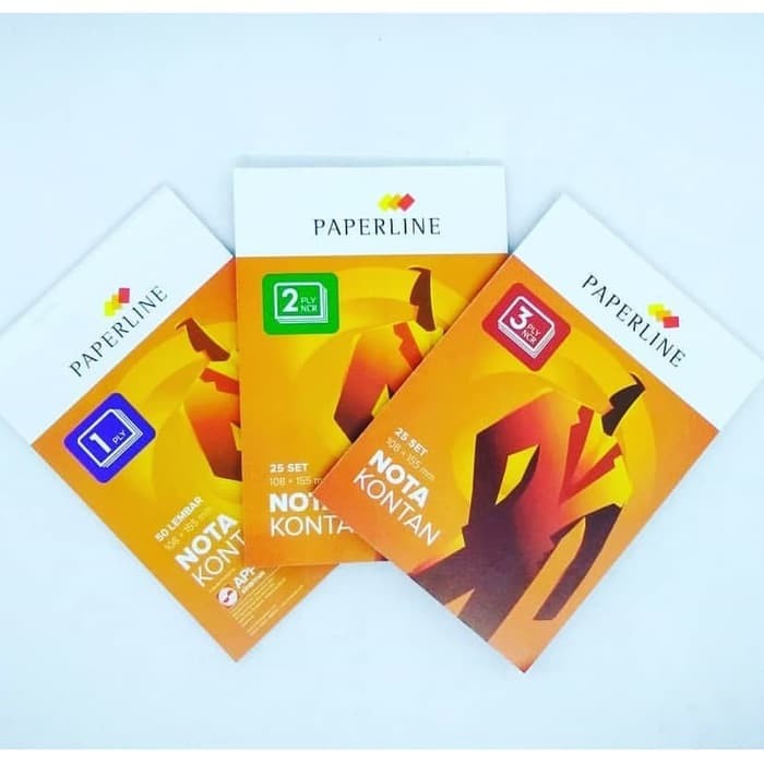 

Aman [Pack] Kertas Nota Kontan - Paperline Kecil Rangkap 1 2 3 Ply Murah! Bagus